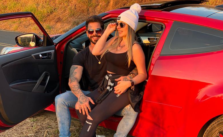 Lucas Moraes e Karine Dayane assumem namoro