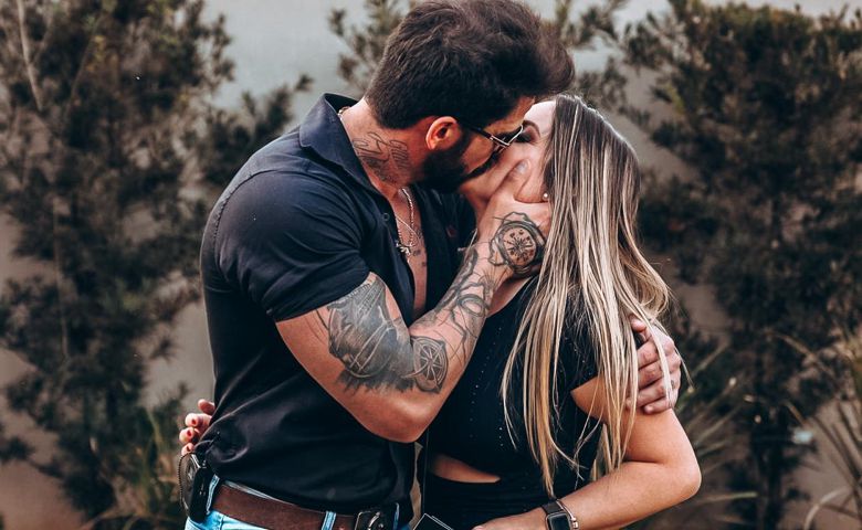 Lucas Moraes e Karine Dayane assumem namoro