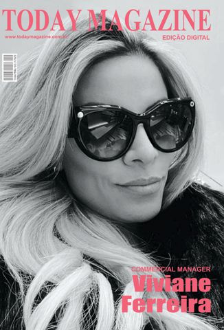 Viviane Ferreira é capa da revista Today Magazine