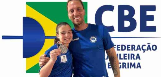 Eduarda Mascarenhas Nascimento lider do ranking Brasileiro de esgrima